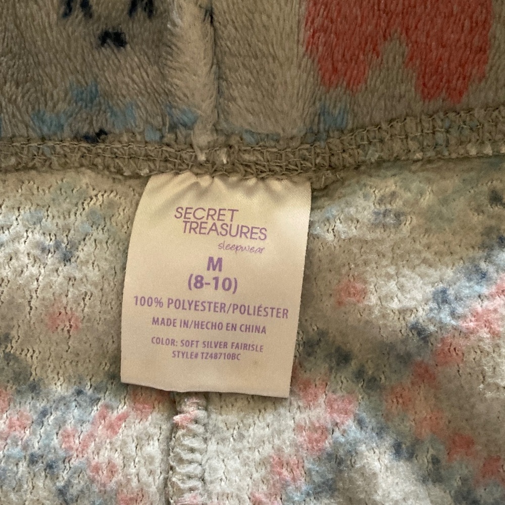 Secret Treasures Soft Silver pajama pants - Picture 3 of 4